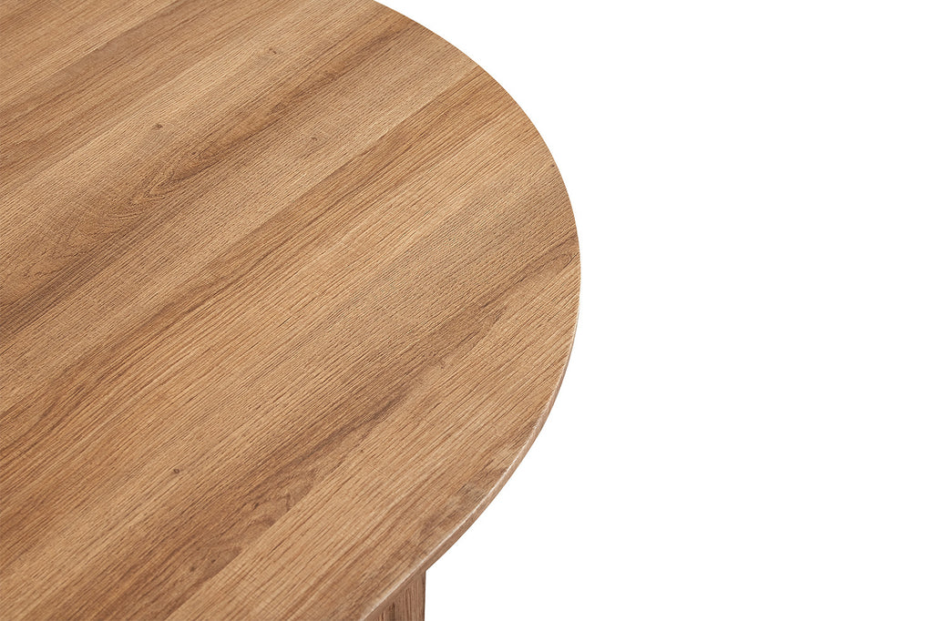 Rousseau Lagos Salontafel – MDF – Decor Oude Eik – Ø50 x H46 cm